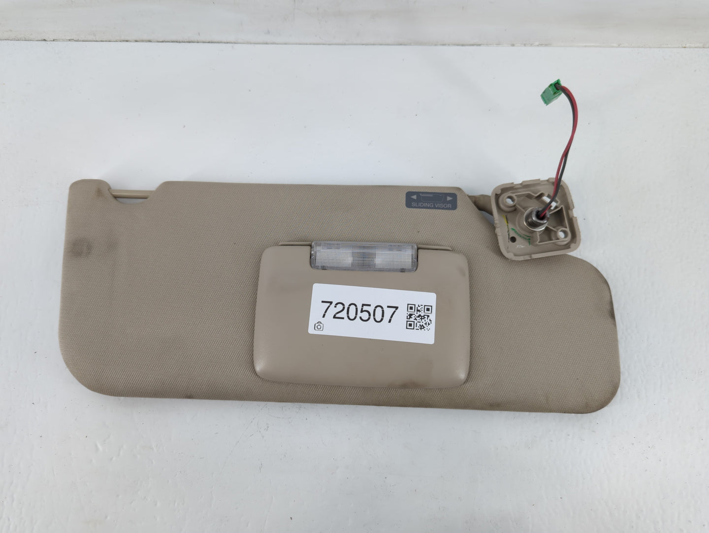 2011-2015 Lincoln Mkx Sun Visor Shade Replacement Driver Left Mirror Fits Fits 2011 2012 2013 2014 2015 OEM Used Auto Parts 