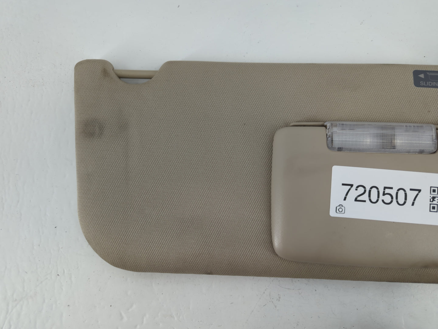 2011-2015 Lincoln Mkx Sun Visor Shade Replacement Driver Left Mirror Fits Fits 2011 2012 2013 2014 2015 OEM Used Auto Parts 