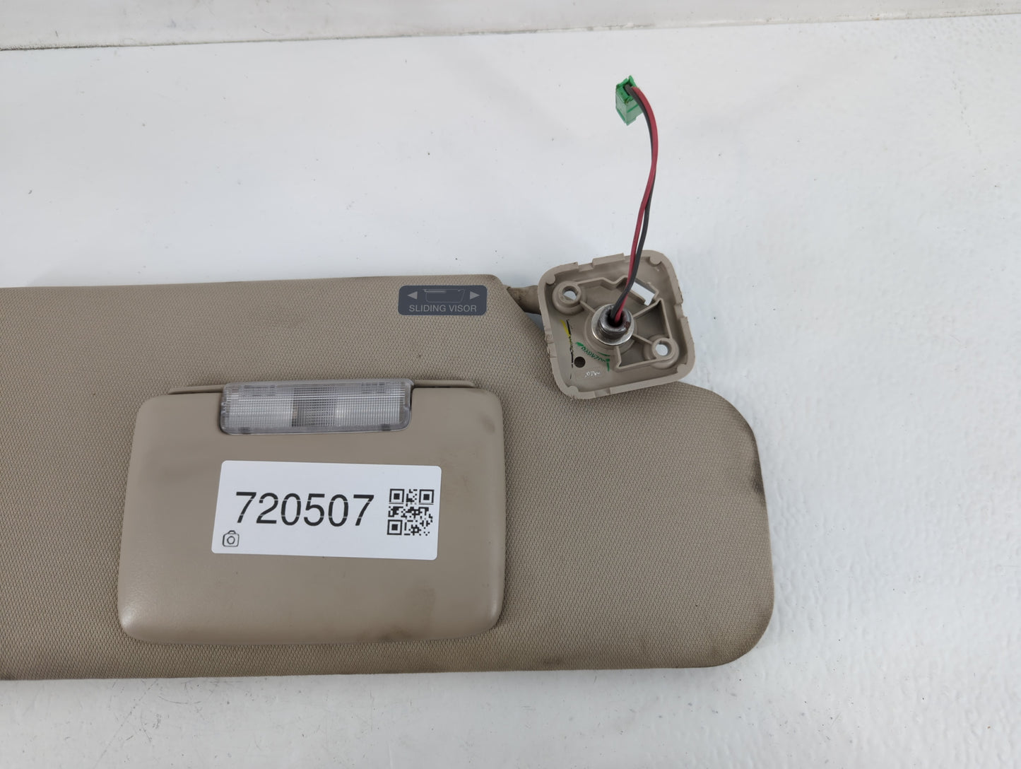 2011-2015 Lincoln Mkx Sun Visor Shade Replacement Driver Left Mirror Fits Fits 2011 2012 2013 2014 2015 OEM Used Auto Parts 