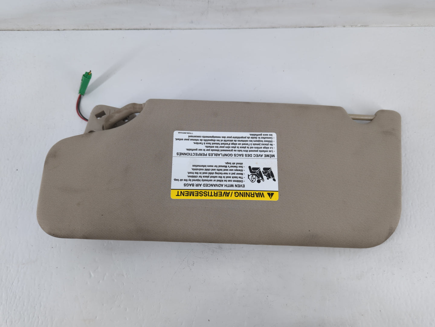 2011-2015 Lincoln Mkx Sun Visor Shade Replacement Driver Left Mirror Fits Fits 2011 2012 2013 2014 2015 OEM Used Auto Parts 