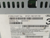 2011 Lincoln Mkx Radio AM FM Cd Player Receiver Replacement P/N:BT4T-19C107-FB Fits OEM Used Auto Parts - Oemusedautoparts1.