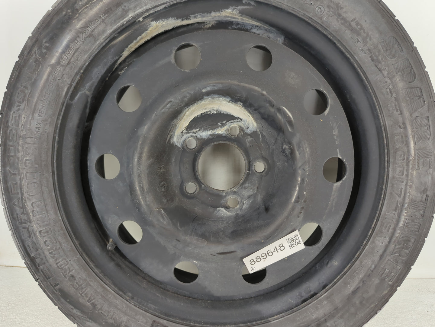 2007-2015 Lincoln Mkx Spare Donut Tire Wheel Rim Oem - Oemusedautoparts1.com