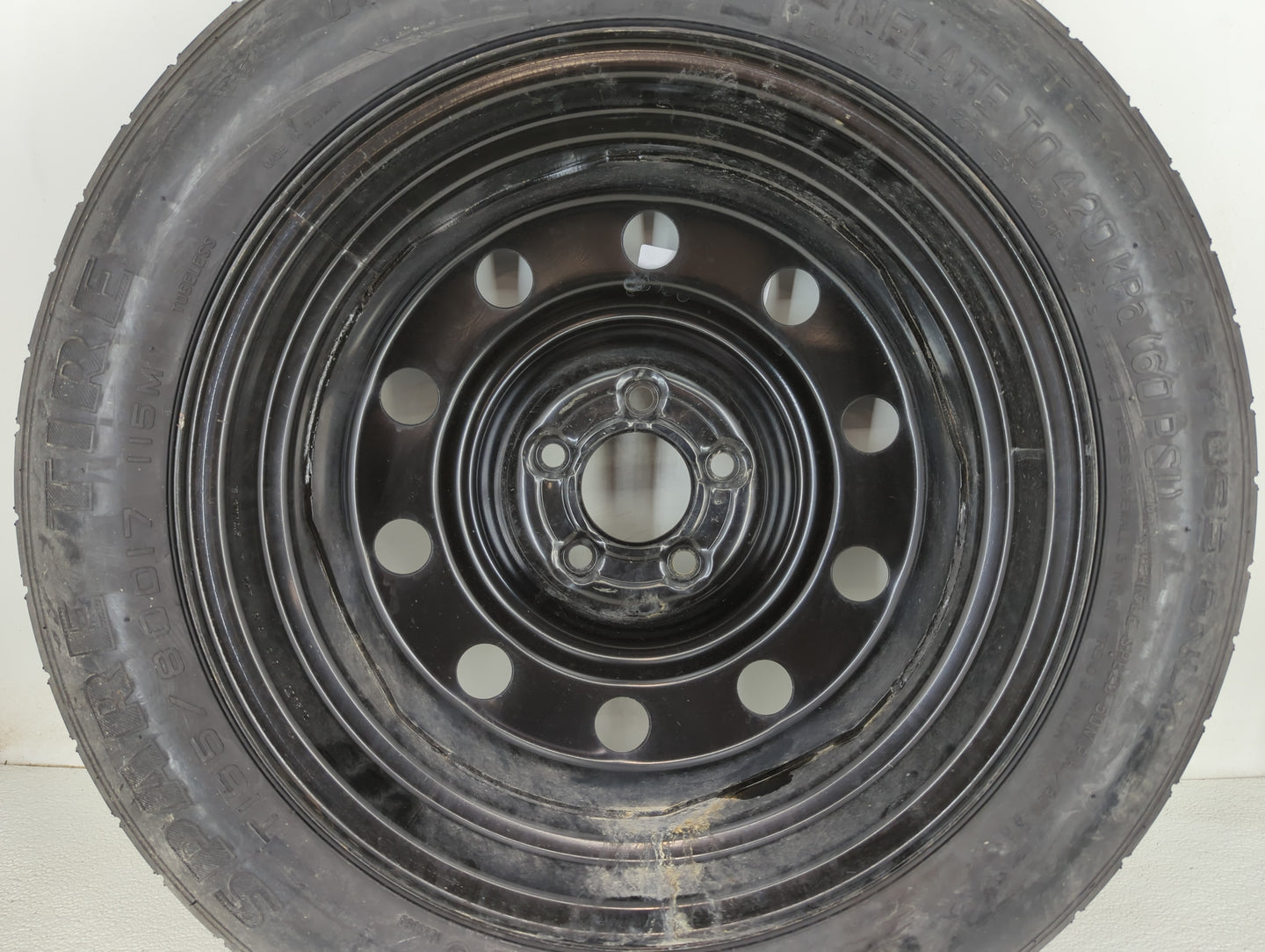 2007-2015 Lincoln Mkx Spare Donut Tire Wheel Rim Oem - Oemusedautoparts1.com