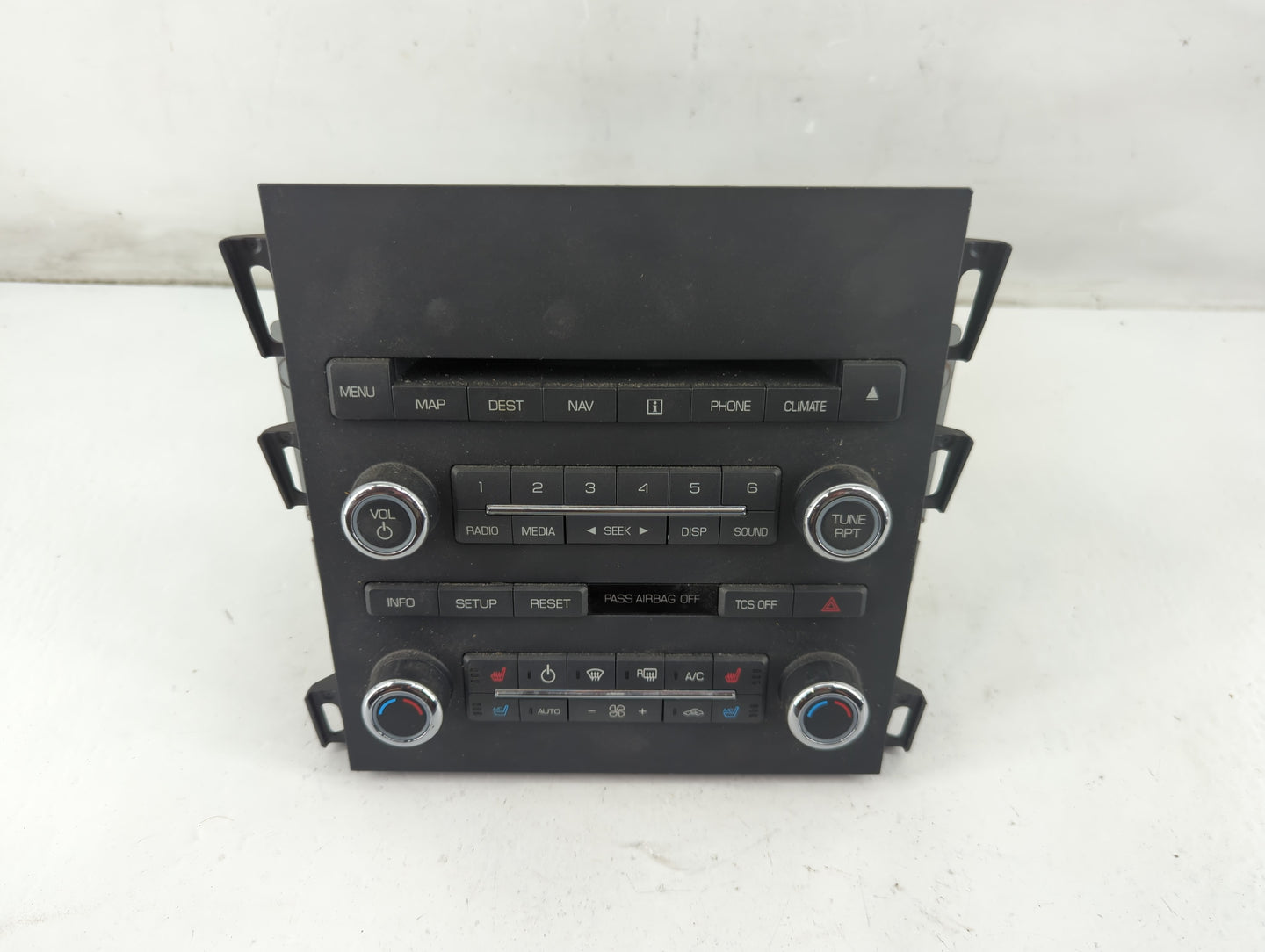 2011-2012 Lincoln Mkz Radio AM FM Cd Player Receiver Replacement Fits Fits 2011 2012 OEM Used Auto Parts - Oemusedautoparts1