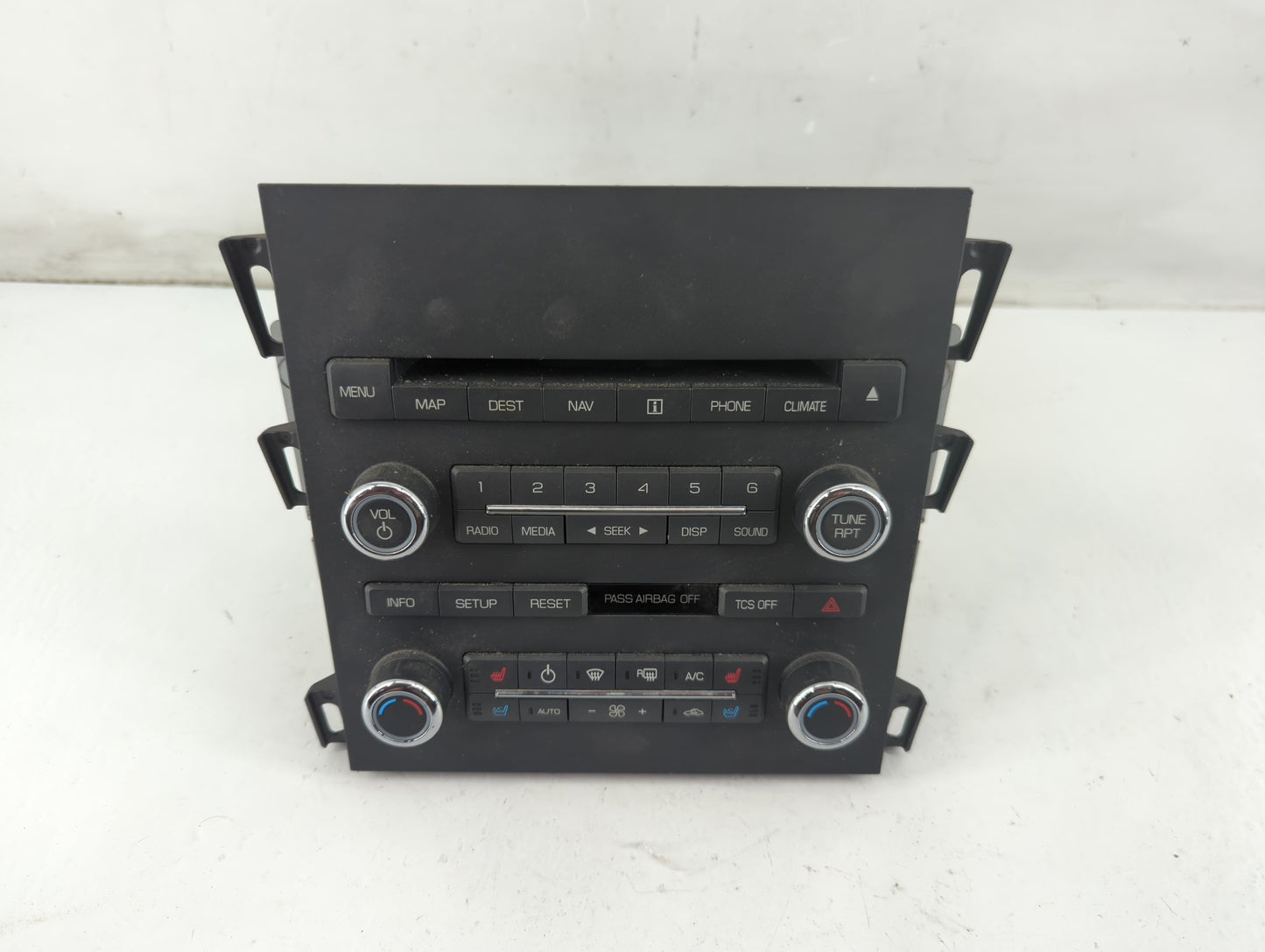 2011-2012 Lincoln Mkz Radio AM FM Cd Player Receiver Replacement Fits Fits 2011 2012 OEM Used Auto Parts - Oemusedautoparts1