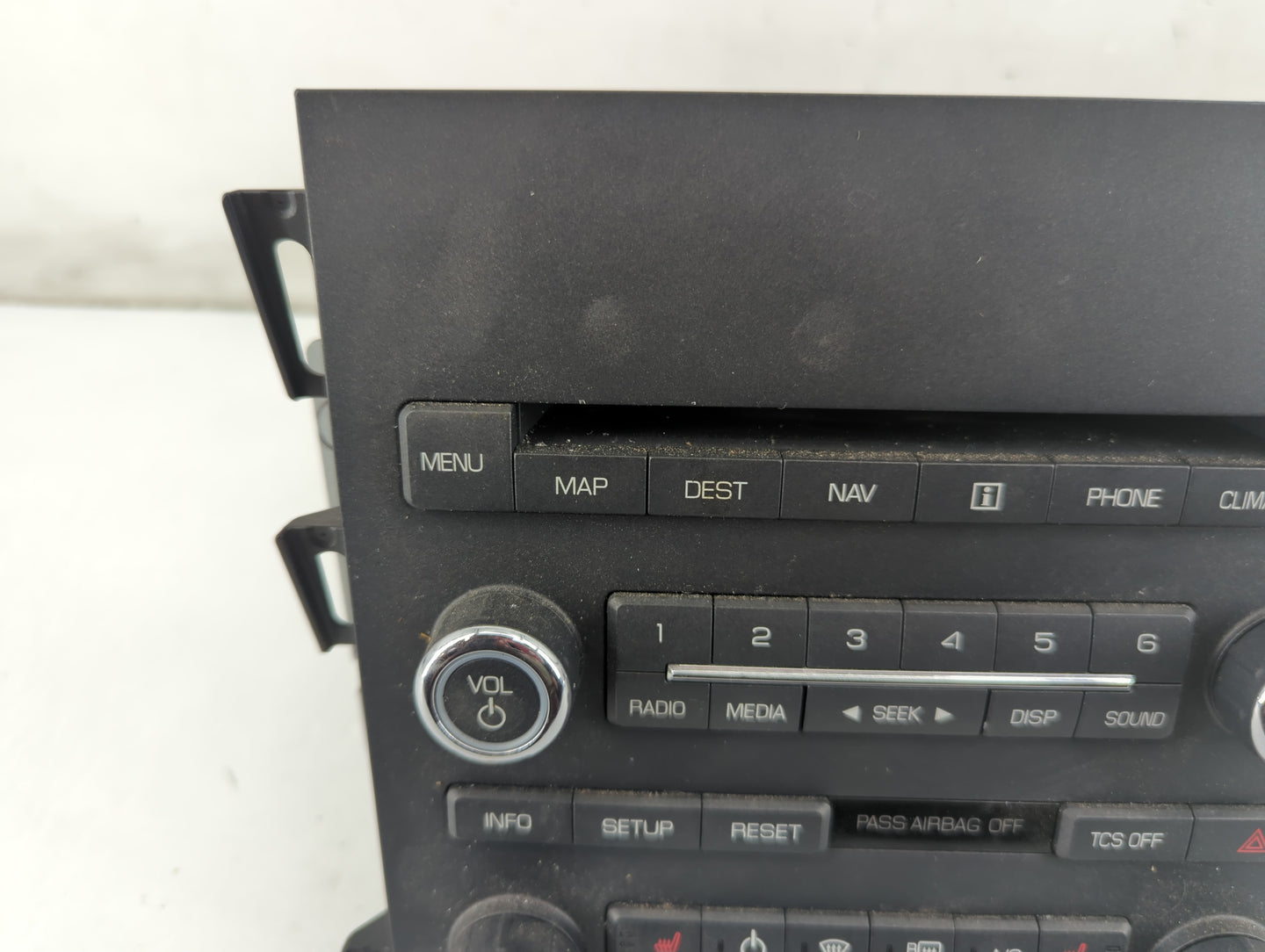 2011-2012 Lincoln Mkz Radio AM FM Cd Player Receiver Replacement Fits Fits 2011 2012 OEM Used Auto Parts - Oemusedautoparts1