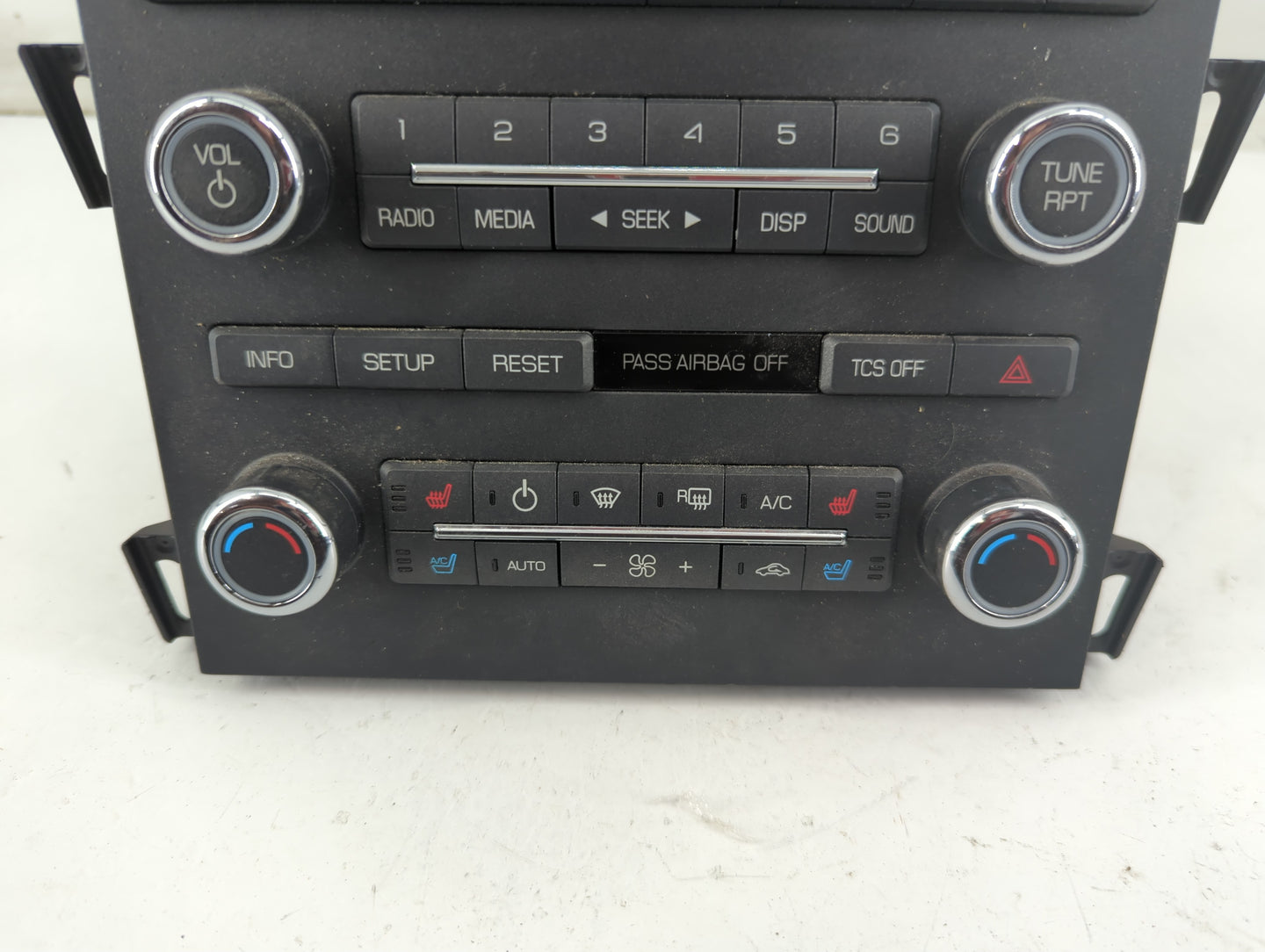 2011-2012 Lincoln Mkz Radio AM FM Cd Player Receiver Replacement Fits Fits 2011 2012 OEM Used Auto Parts - Oemusedautoparts1