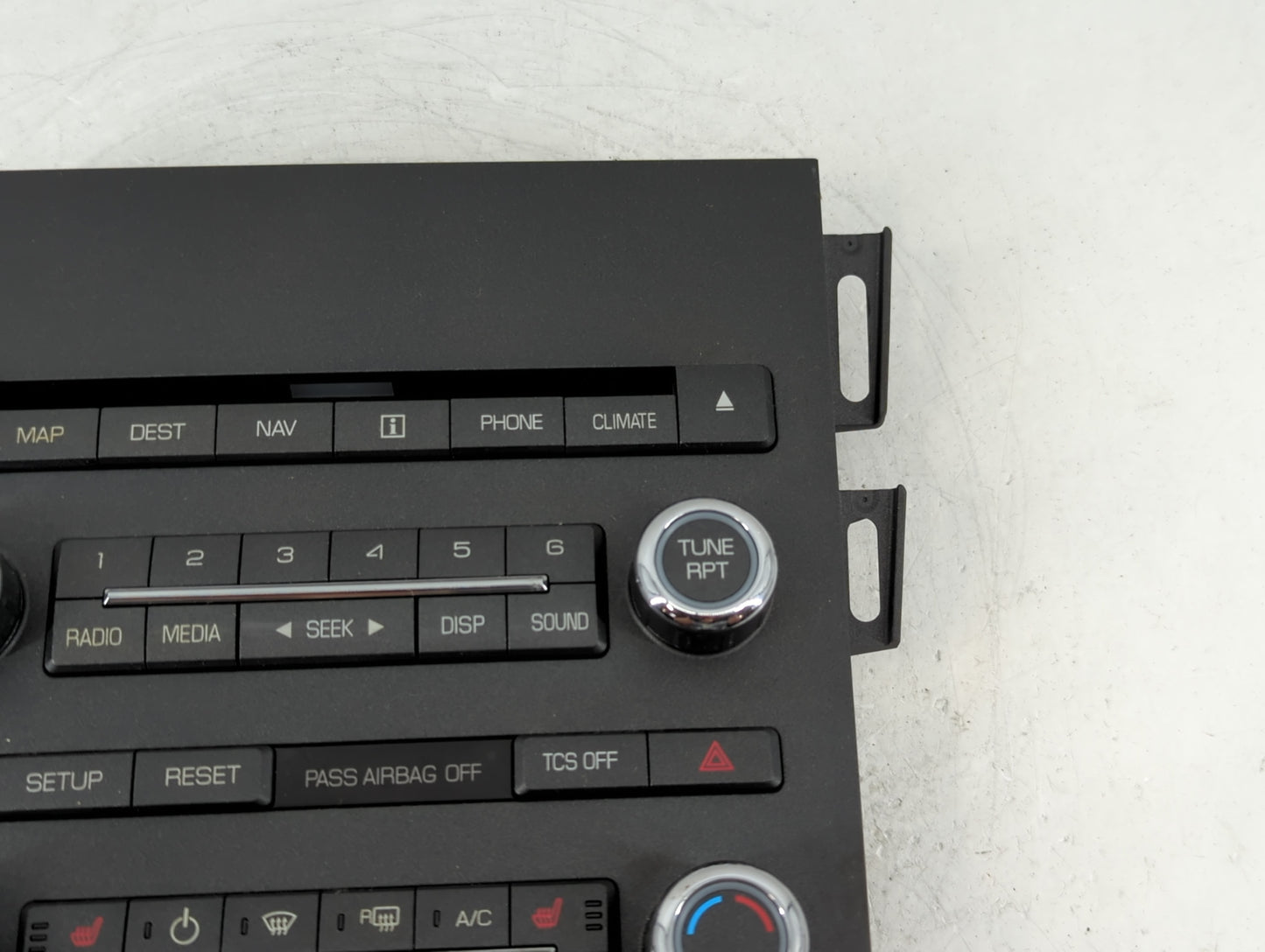 2011-2012 Lincoln Mkz Radio Control Panel - Oemusedautoparts1.com
