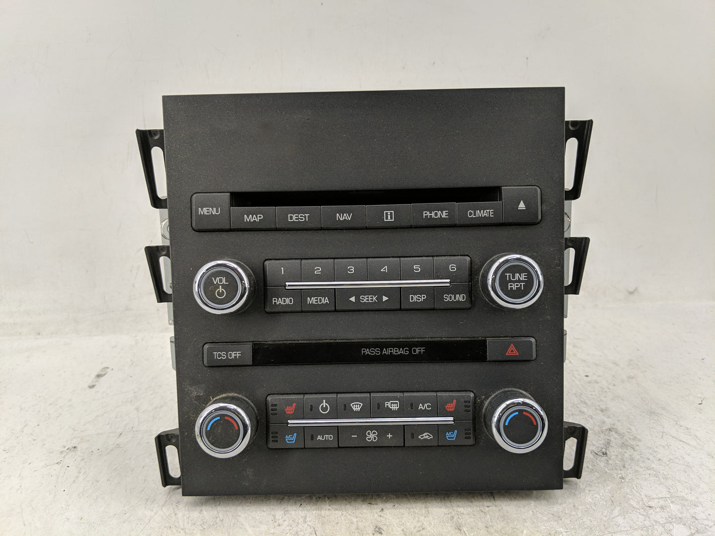 2011-2012 Lincoln Mkz Radio AM FM Cd Player Receiver Replacement P/N:BH6T-19C156BB BH6T 18K931EB Fits Fits 2011 2012 OEM Use