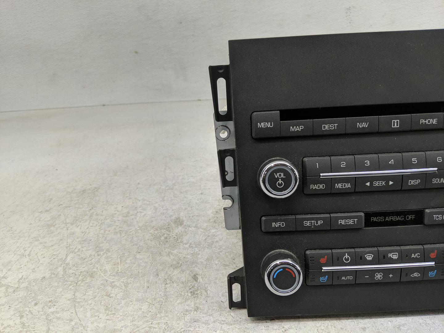 2011-2012 Lincoln Mkz Radio AM FM Cd Player Receiver Replacement P/N:BH6T-19C156-BB Fits Fits 2011 2012 OEM Used Auto Parts 