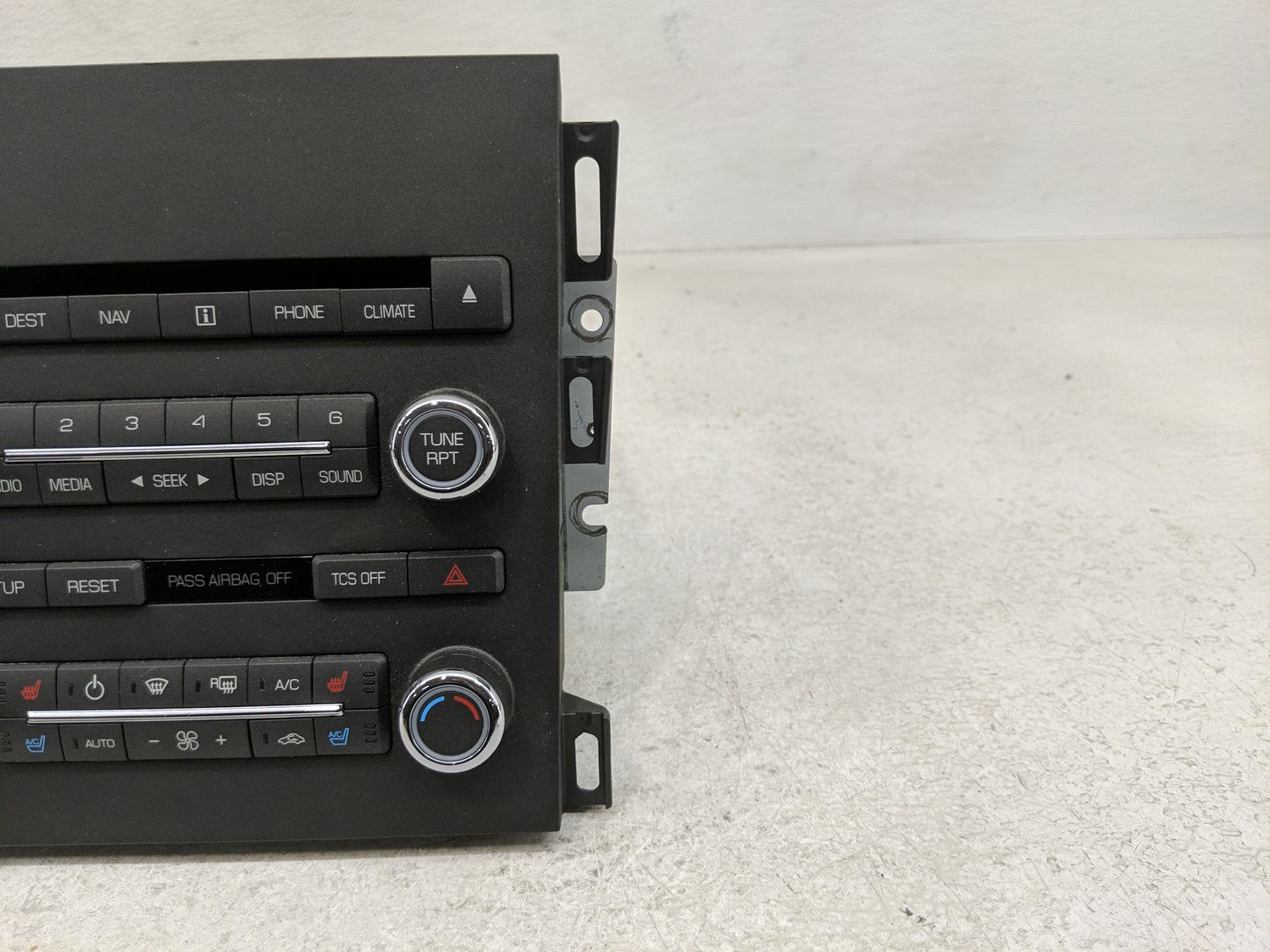 2011-2012 Lincoln Mkz Radio AM FM Cd Player Receiver Replacement P/N:BH6T-19C156-BB Fits Fits 2011 2012 OEM Used Auto Parts 