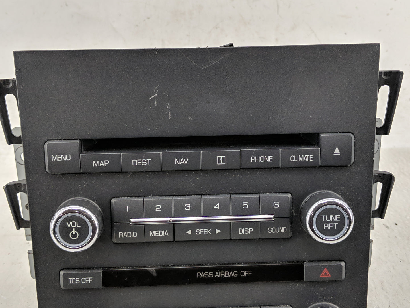 2011-2012 Lincoln Mkz Radio AM FM Cd Player Receiver Replacement P/N:BH6T 18K931EB Fits Fits 2011 2012 OEM Used Auto Parts -