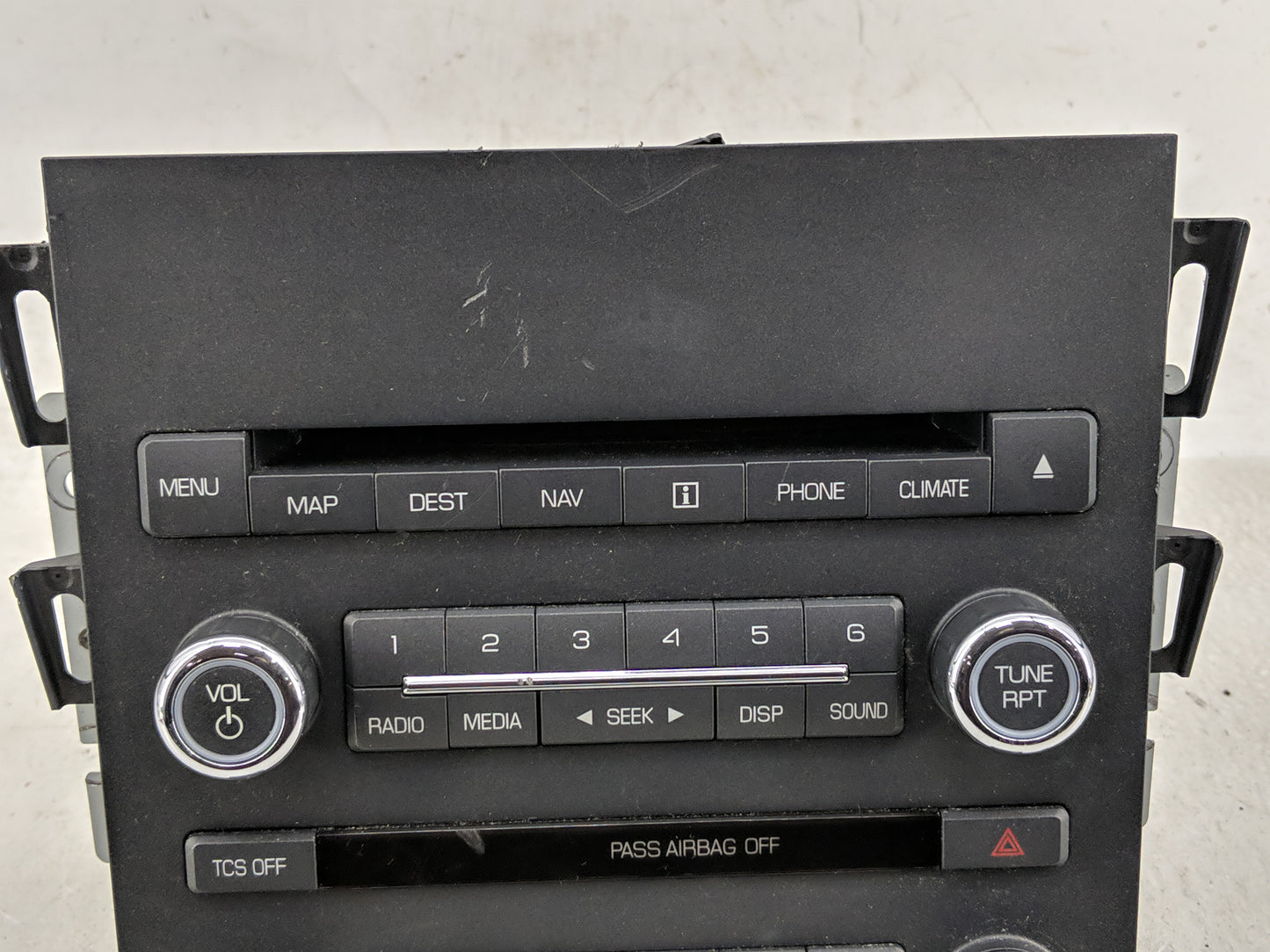 2011-2012 Lincoln Mkz Radio AM FM Cd Player Receiver Replacement P/N:BH6T 18K931EB Fits Fits 2011 2012 OEM Used Auto Parts -