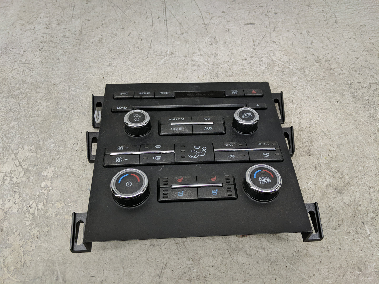2010-2012 Lincoln Mkz Radio Control Panel - Oemusedautoparts1.com