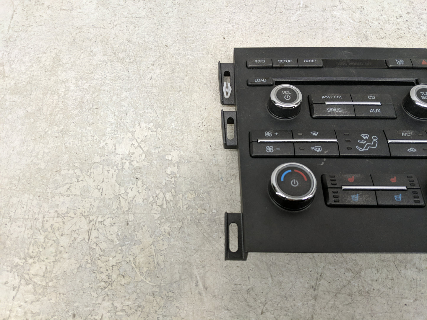 2010-2012 Lincoln Mkz Radio Control Panel - Oemusedautoparts1.com