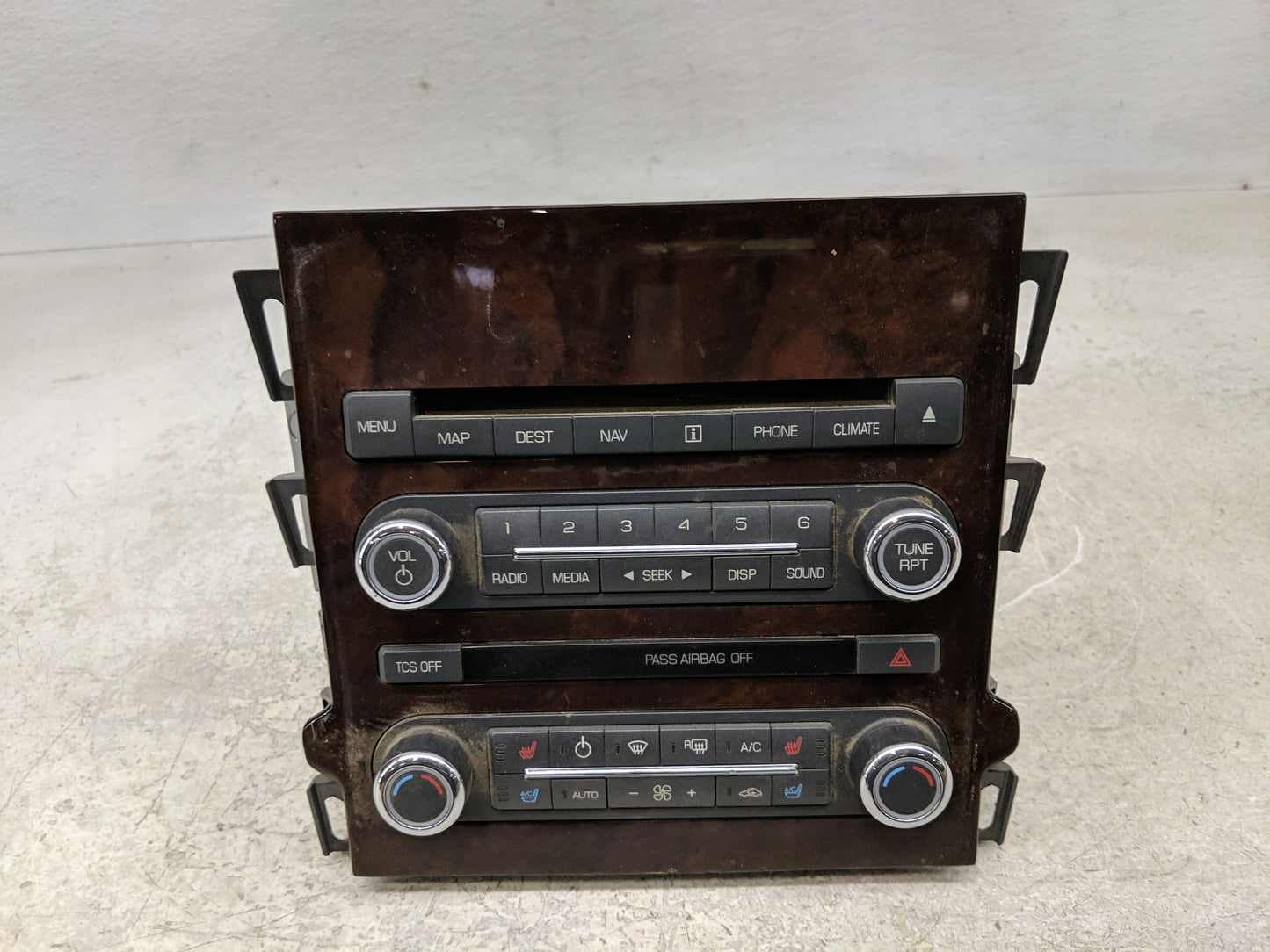 2011-2012 Lincoln Mkz Radio AM FM Cd Player Receiver Replacement P/N:BH6T 18K931FB BH6T-19C156-BB Fits Fits 2011 2012 OEM Us