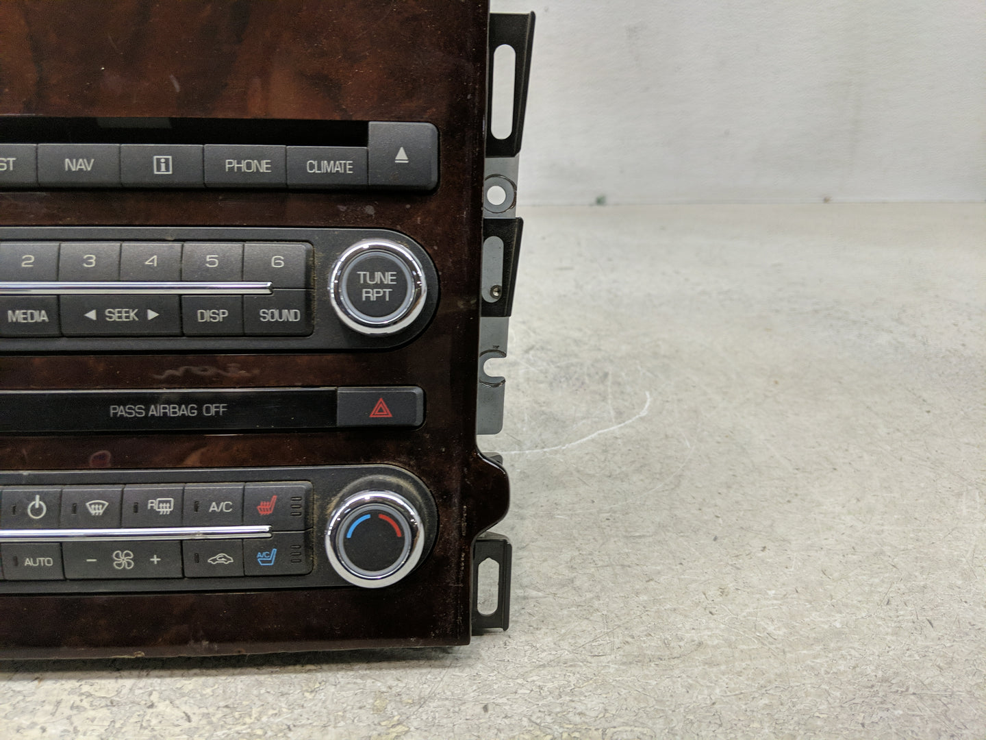 2011-2012 Lincoln Mkz Radio AM FM Cd Player Receiver Replacement P/N:BH6T 18K931FB BH6T-19C156-BB Fits Fits 2011 2012 OEM Us