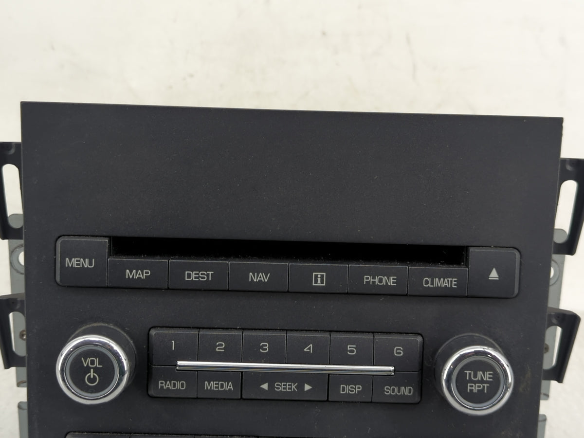 2011-2012 Lincoln Mkz Radio AM FM Cd Player Receiver Replacement P/N:BH6T 19C156BB Fits 2011 2012 OEM Used Auto Parts - Oemu