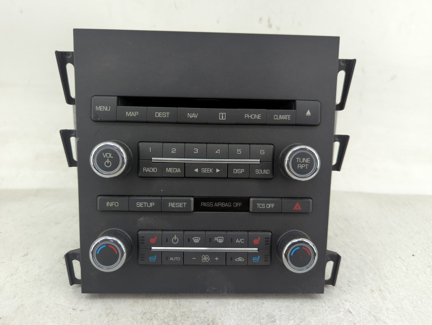 2011-2012 Lincoln Mkz Radio AM FM Cd Player Receiver Replacement P/N:UQW1317 Fits Fits 2011 2012 OEM Used Auto Parts - Oemus