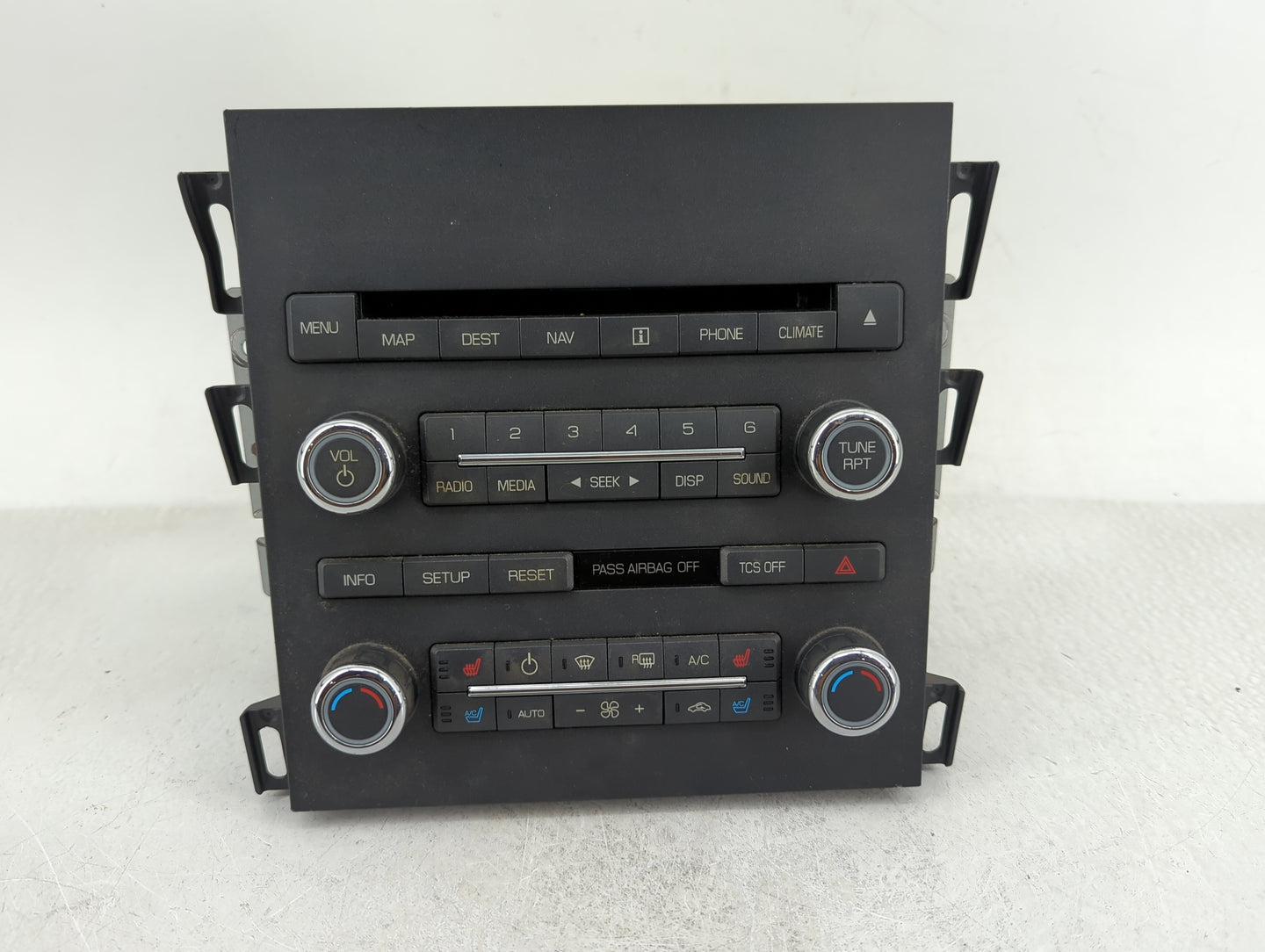 2011-2012 Lincoln Mkz Radio AM FM Cd Player Receiver Replacement Fits Fits 2011 2012 OEM Used Auto Parts - Oemusedautoparts1