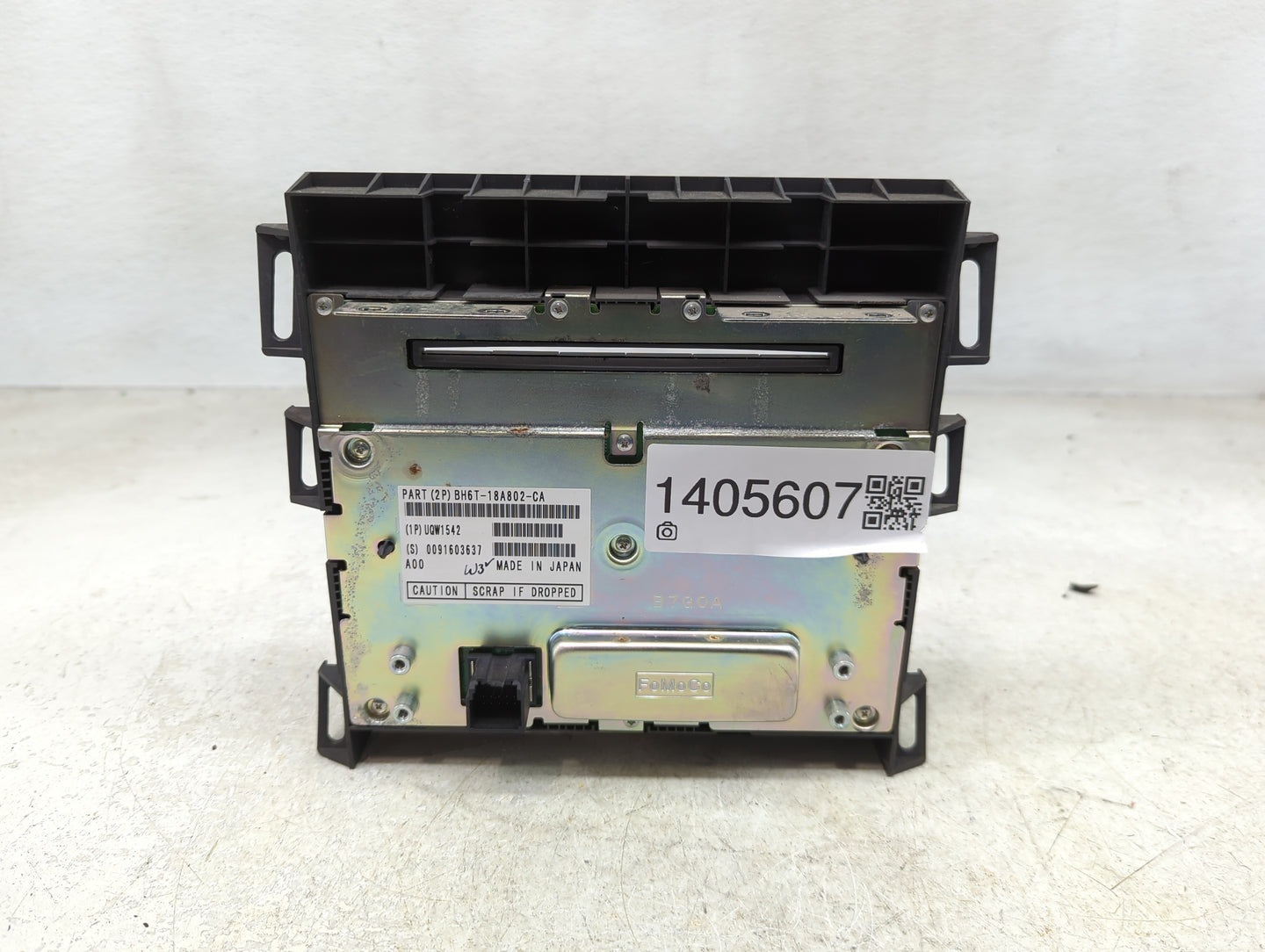 2011-2012 Lincoln Mkz Radio AM FM Cd Player Receiver Replacement P/N:BH6T-18A802-CA Fits Fits 2011 2012 OEM Used Auto Parts 