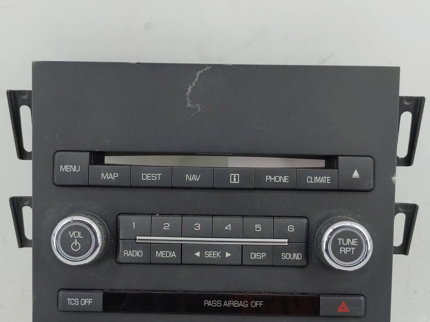 2011-2012 Lincoln Mkz Radio AM FM Cd Player Receiver Replacement P/N:BH6T-18A802-EA Fits Fits 2011 2012 OEM Used Auto Parts 
