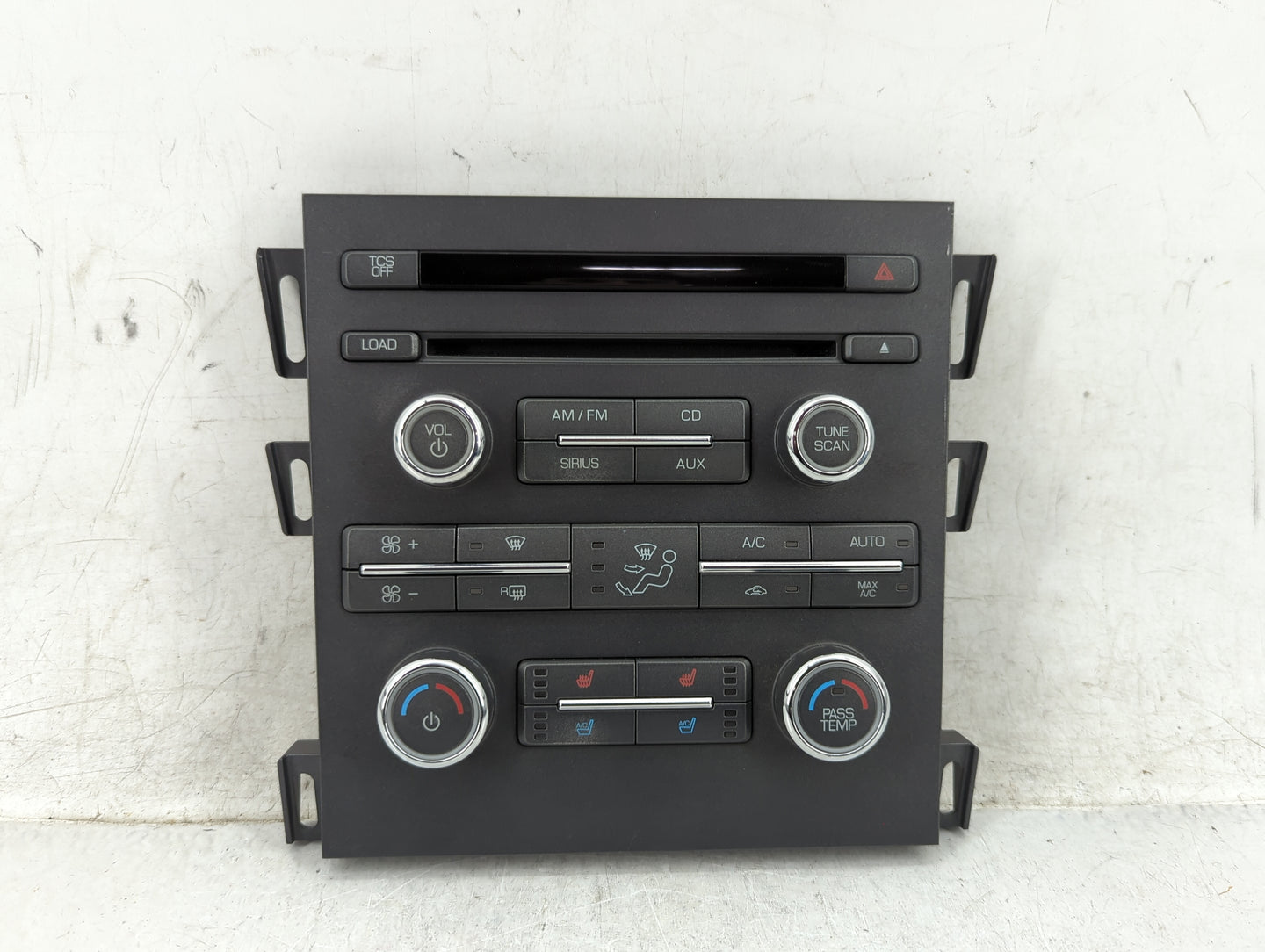 2011-2012 Lincoln Mkz Radio AM FM Cd Player Receiver Replacement P/N:BH6T-18A802-GA Fits Fits 2011 2012 OEM Used Auto Parts 