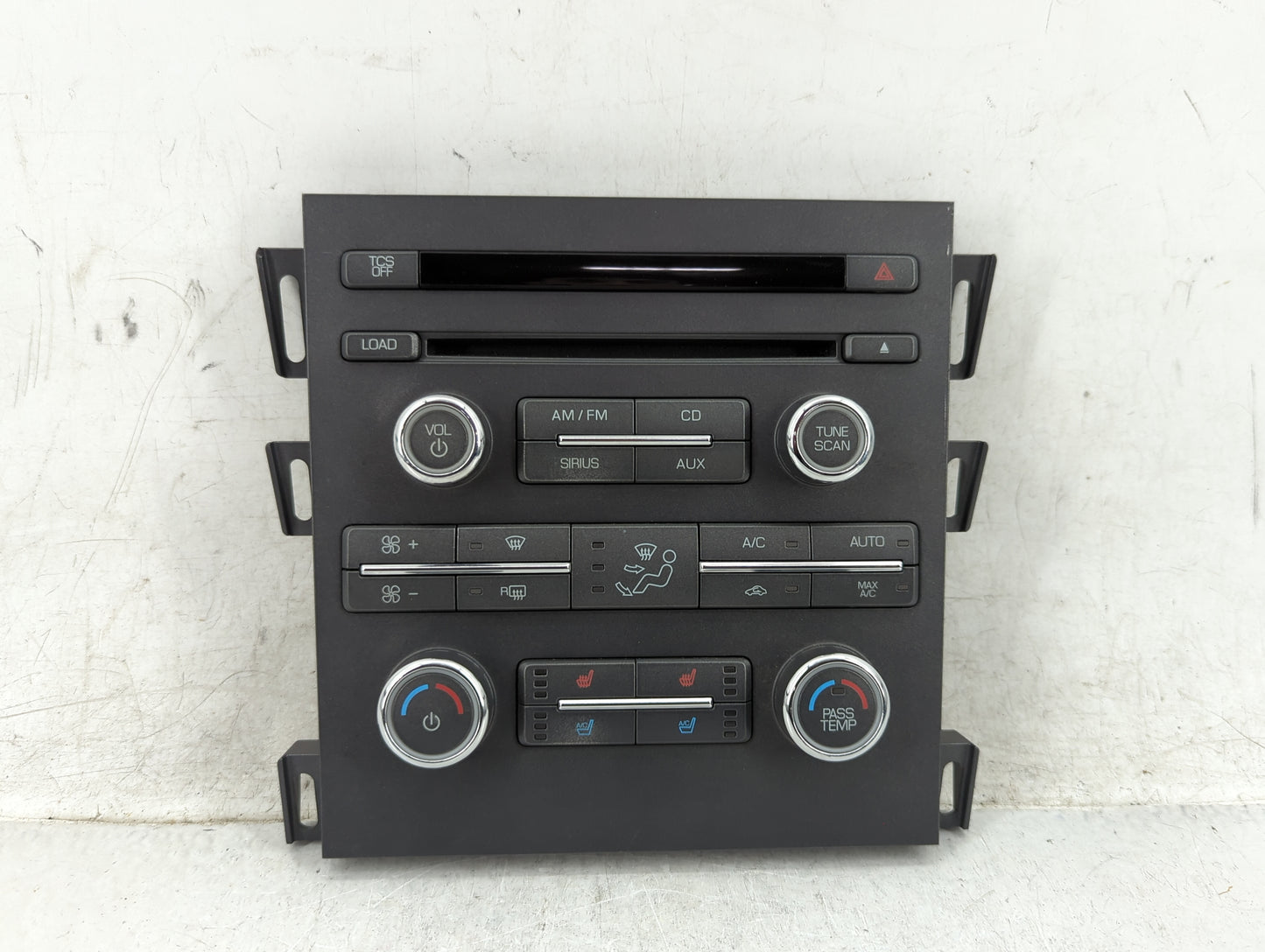 2011-2012 Lincoln Mkz Radio AM FM Cd Player Receiver Replacement P/N:BH6T-18A802-GA Fits Fits 2011 2012 OEM Used Auto Parts 