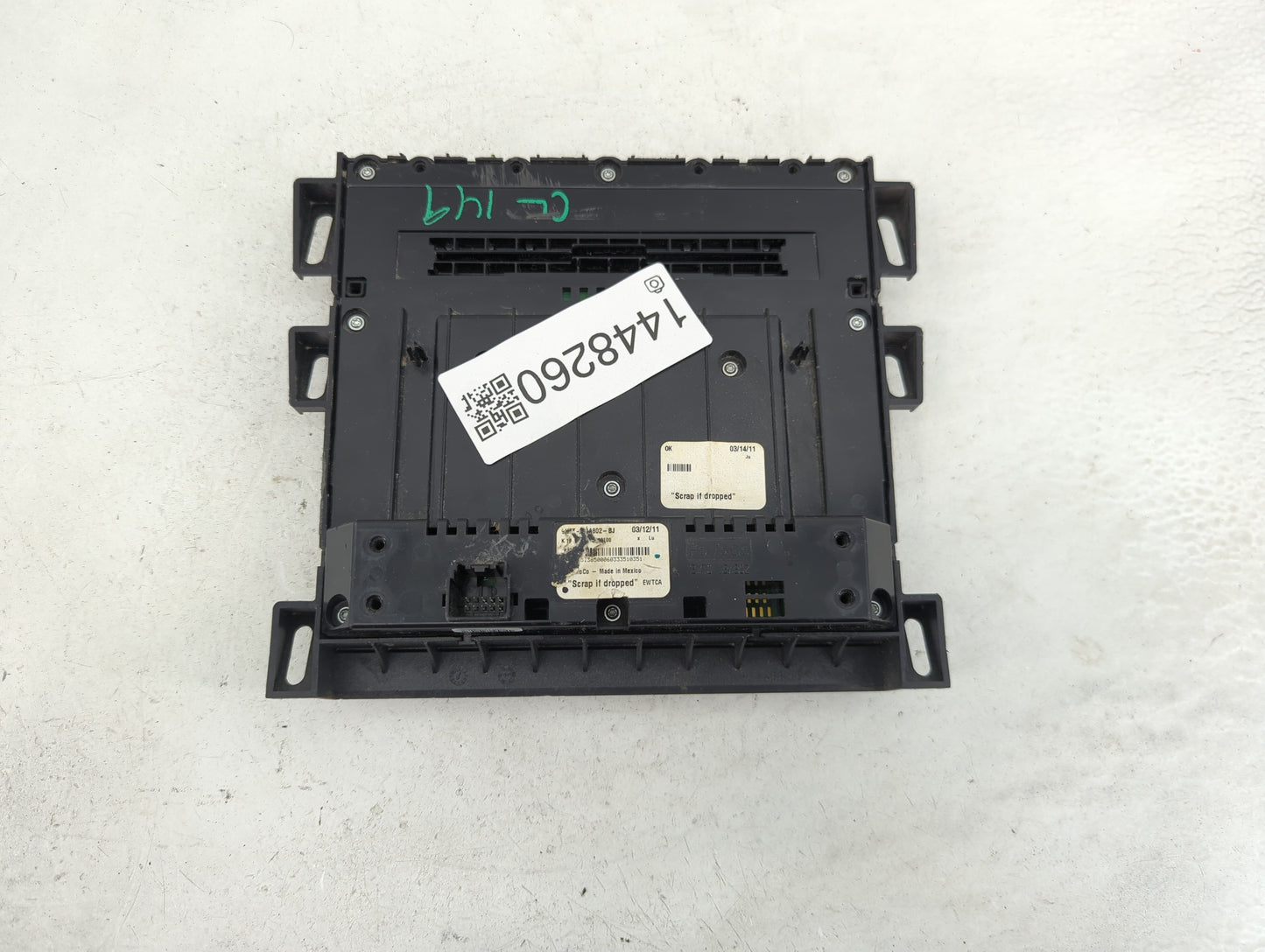 2011 Lincoln Mkz Radio Control Panel - Oemusedautoparts1.com