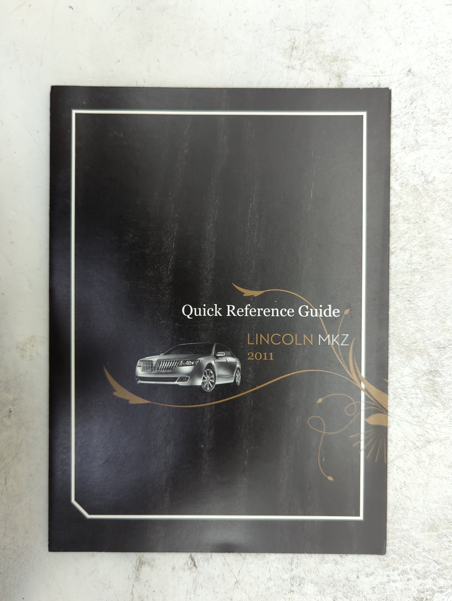 2011 Lincoln Mkz Owners Manual Book Guide P/N:BH6J 19G217 AA BH6J 19A321 AA OEM Used Auto Parts - Oemusedautoparts1.com