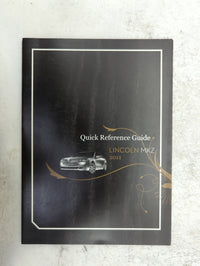 2011 Lincoln Mkz Owners Manual Book Guide P/N:BH6J 19G217 AA BH6J 19A321 AA OEM Used Auto Parts - Oemusedautoparts1.com