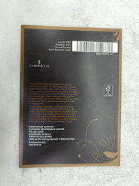 2011 Lincoln Mkz Owners Manual Book Guide P/N:BH6J 19G217 AA BH6J 19A321 AA OEM Used Auto Parts - Oemusedautoparts1.com