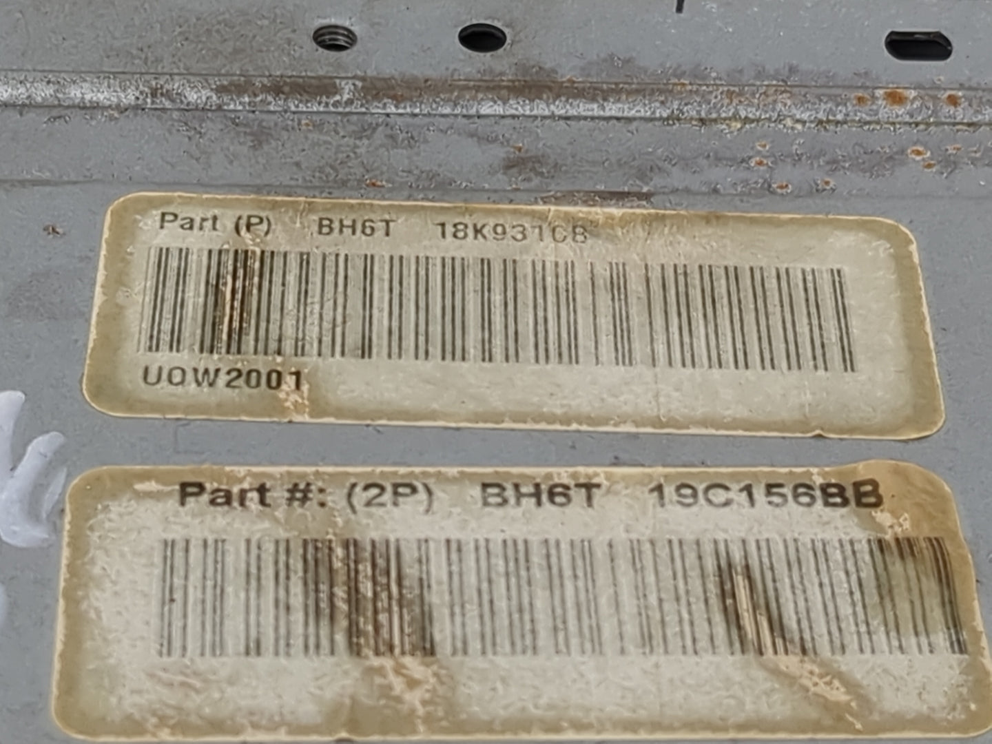 2011-2012 Lincoln Mkz Radio AM FM Cd Player Receiver Replacement P/N:BH6T18K931CB BH6T19C156BB Fits Fits 2011 2012 OEM Used 