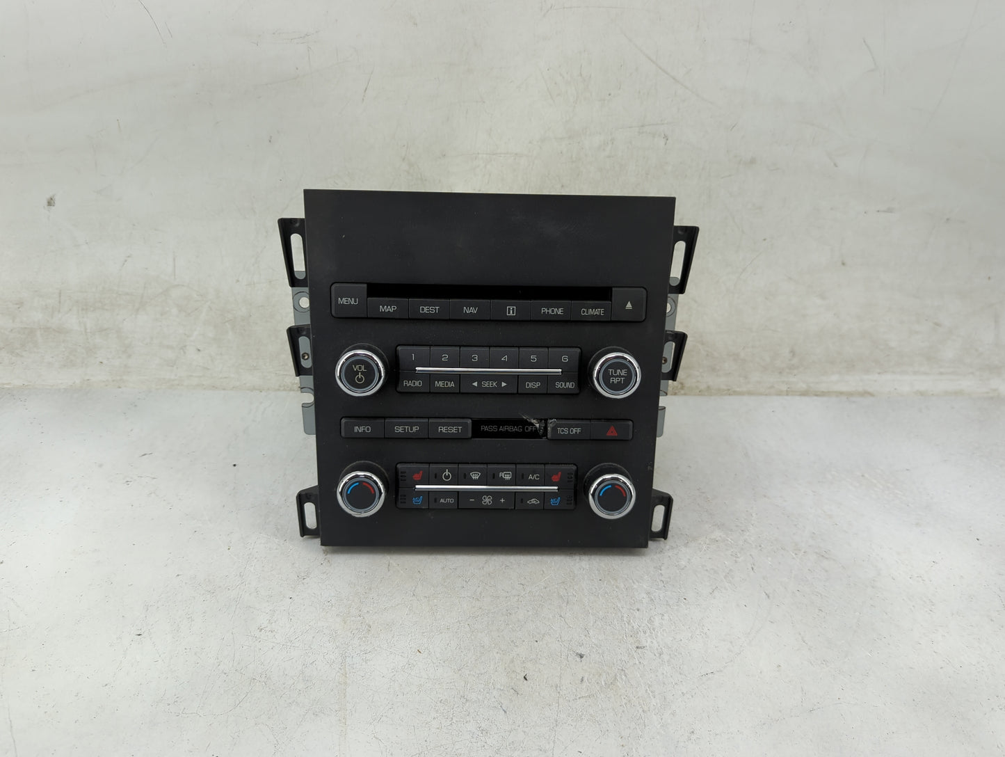 2011-2012 Lincoln Mkz Radio AM FM Cd Player Receiver Replacement P/N:BH6T18K931CB BH6T19C156BB, UQW1317 Fits Fits 2011 2012 