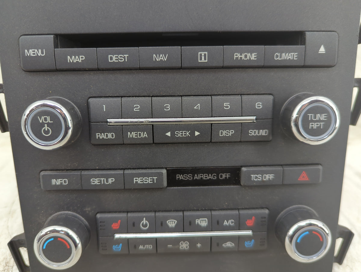2011-2012 Lincoln Mkz Radio AM FM Cd Player Receiver Replacement P/N:BH6T 18K931CB BH6T 19C156BB, UQW1317 Fits Fits 2011 201