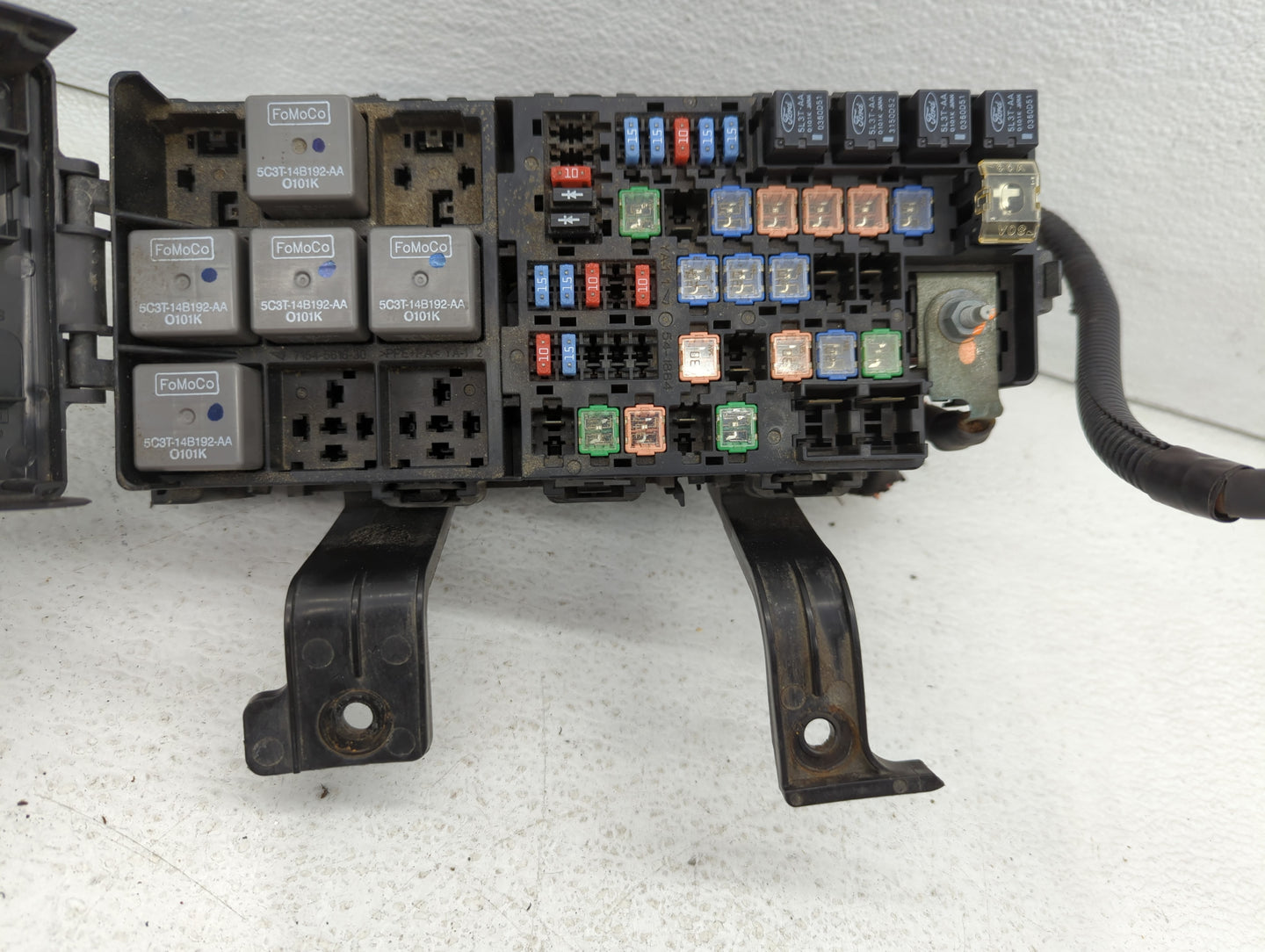 2011-2012 Lincoln Mkz Fusebox Fuse Box Panel Relay Module P/N:BH6T-14290-B Fits Fits 2010 2011 2012 OEM Used Auto Parts - Oe