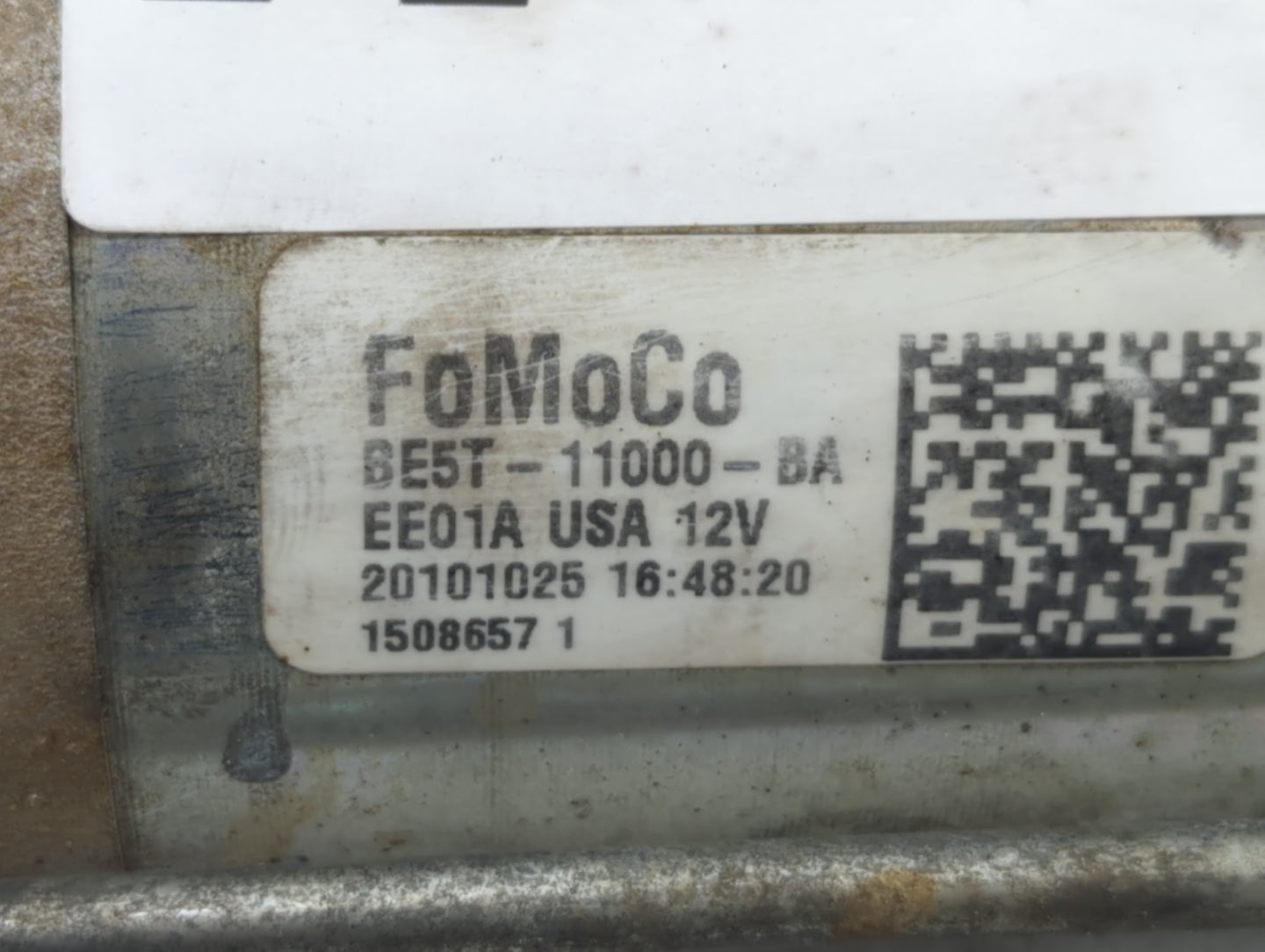 2011-2012 Lincoln Mkz Car Starter Motor Solenoid OEM P/N:6E5T-11000-BA Fits Fits 2011 2012 OEM Used Auto Parts - Oemusedauto