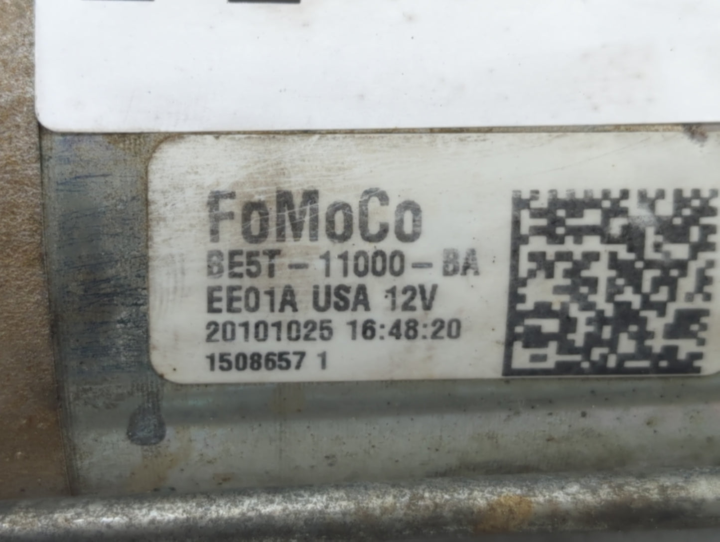 2011-2012 Lincoln Mkz Car Starter Motor Solenoid OEM P/N:6E5T-11000-BA Fits Fits 2011 2012 OEM Used Auto Parts - Oemusedauto