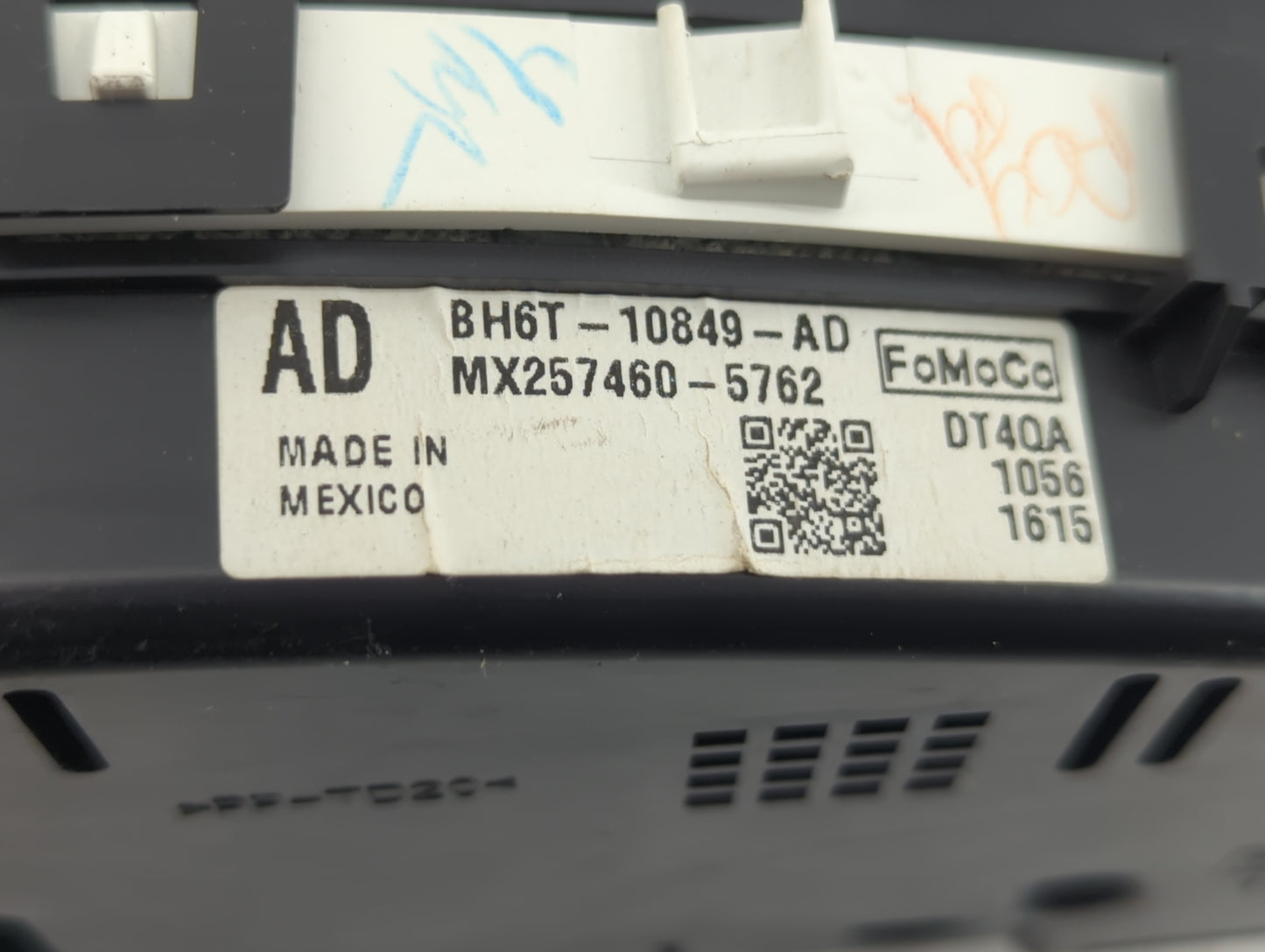 2011-2012 Lincoln Mkz Instrument Cluster Speedometer Gauges P/N:BH6T-10849-AD Fits Fits 2011 2012 OEM Used Auto Parts - Oemu