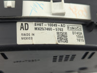 2011-2012 Lincoln Mkz Instrument Cluster Speedometer Gauges P/N:BH6T-10849-AD Fits Fits 2011 2012 OEM Used Auto Parts - Oemu