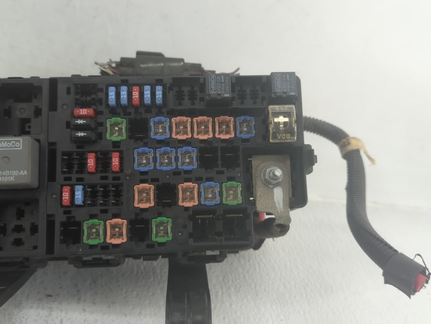 2011-2012 Lincoln Mkz Fusebox Fuse Box Panel Relay Module P/N:BH6T-14290-A Fits Fits 2010 2011 2012 OEM Used Auto Parts - Oe