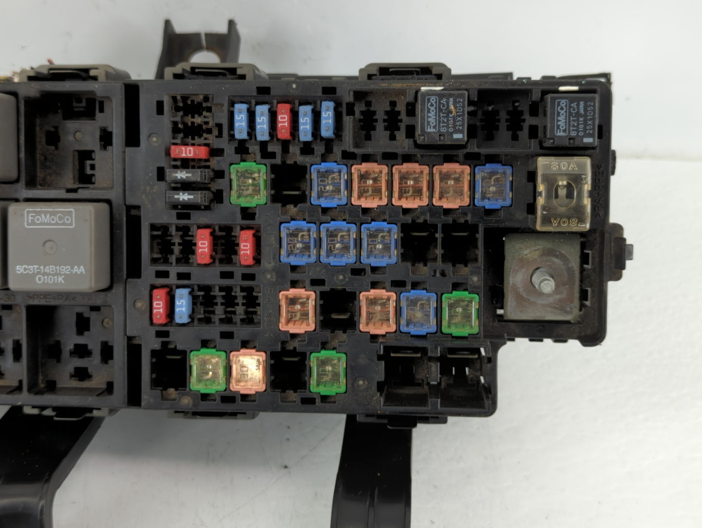 2011-2012 Lincoln Mkz Fusebox Fuse Box Panel Relay Module P/N:BH6T-14290-A Fits Fits 2010 2011 2012 OEM Used Auto Parts - Oe