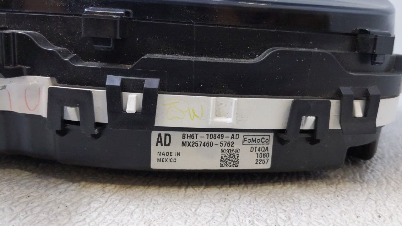 2011 Lincoln Mkz Instrument Cluster Speedometer Gauges P/N:BH6T-10849-AD Fits Fits 2012 OEM Used Auto Parts - Oemusedautopar