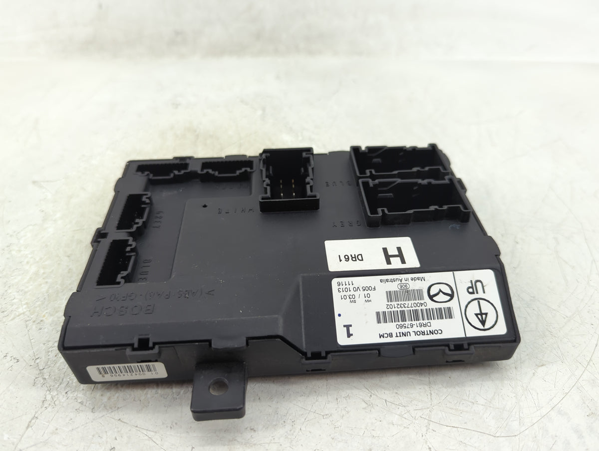 2011-2014 Mazda 2 Body Control Module Bcm Inner Cabin Fuse Box - Oemusedautoparts1.com