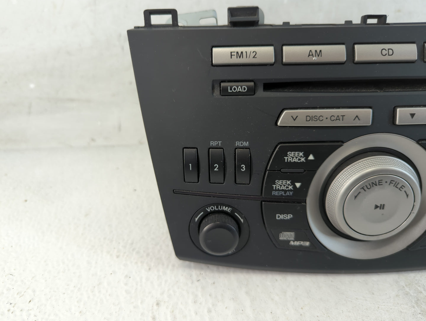 2011 Mazda 3 Radio AM FM Cd Player Receiver Replacement P/N:BBM5 66 AR0 523129, BBM7 66 ARX Fits OEM Used Auto Parts - Oemus
