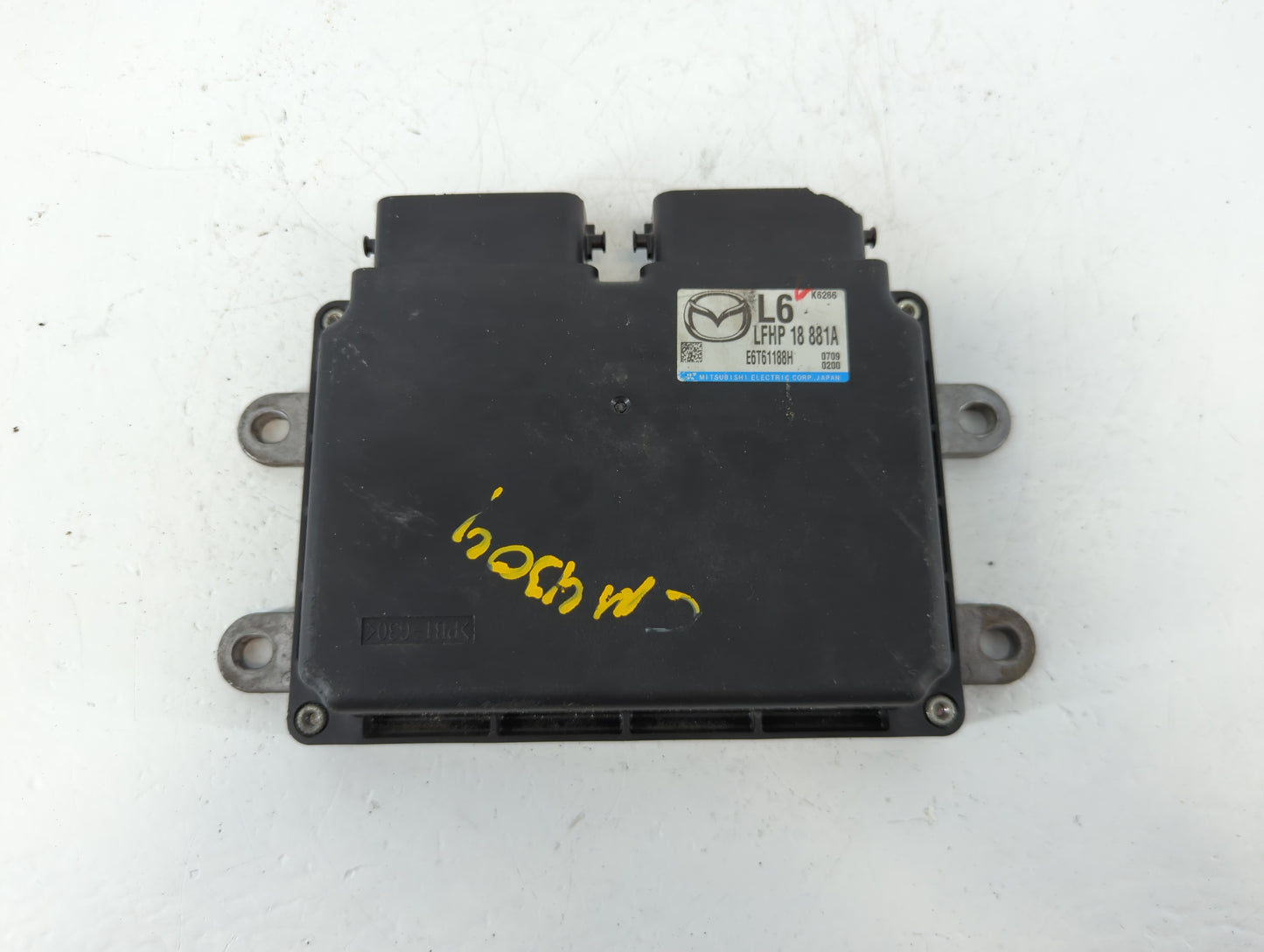 2011 Mazda 3 PCM Engine Control Computer ECU ECM PCU OEM P/N:LFHP 18 881 A Fits OEM Used Auto Parts - Oemusedautoparts1.com