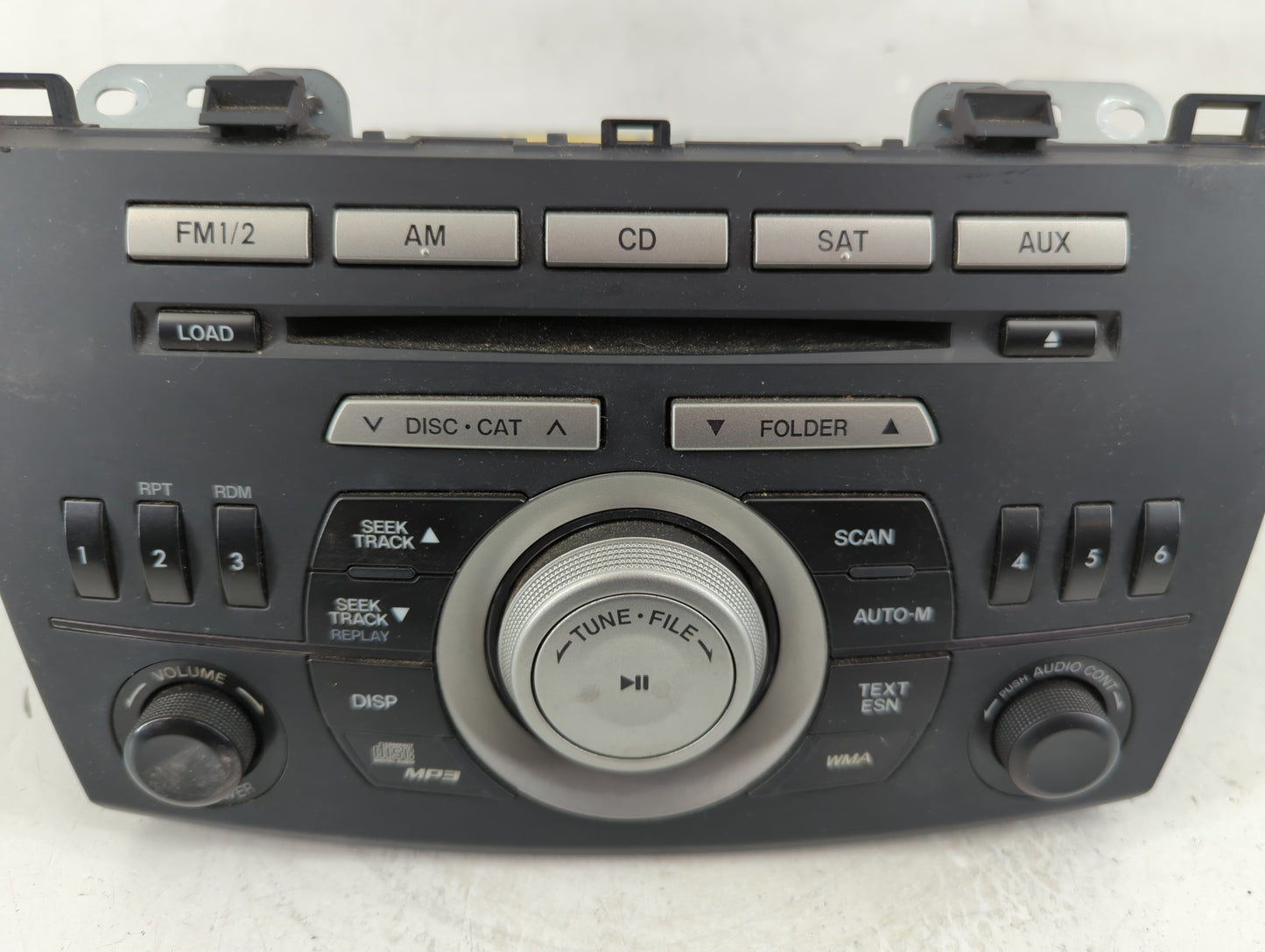 2011 Mazda 3 Radio AM FM Cd Player Receiver Replacement P/N:BBM5 66 AR0 14792746 Fits OEM Used Auto Parts - Oemusedautoparts