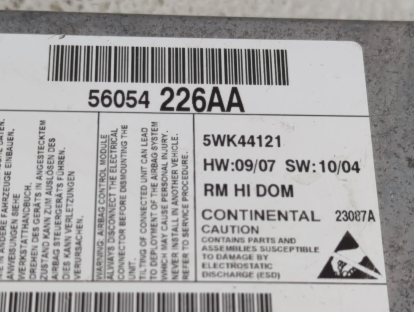2011 Mazda 3 PCM Engine Control Computer ECU ECM PCU OEM P/N:E6T61188H LFHP 18 881A Fits OEM Used Auto Parts - Oemusedautopa