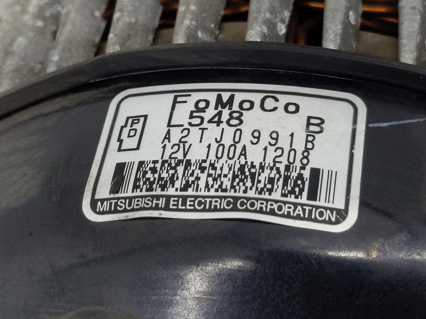 2010-2013 Mazda 3 Alternator Replacement Generator Charging Assembly Engine OEM P/N:A2TJ0991B Fits Fits 2010 2011 2012 2013 