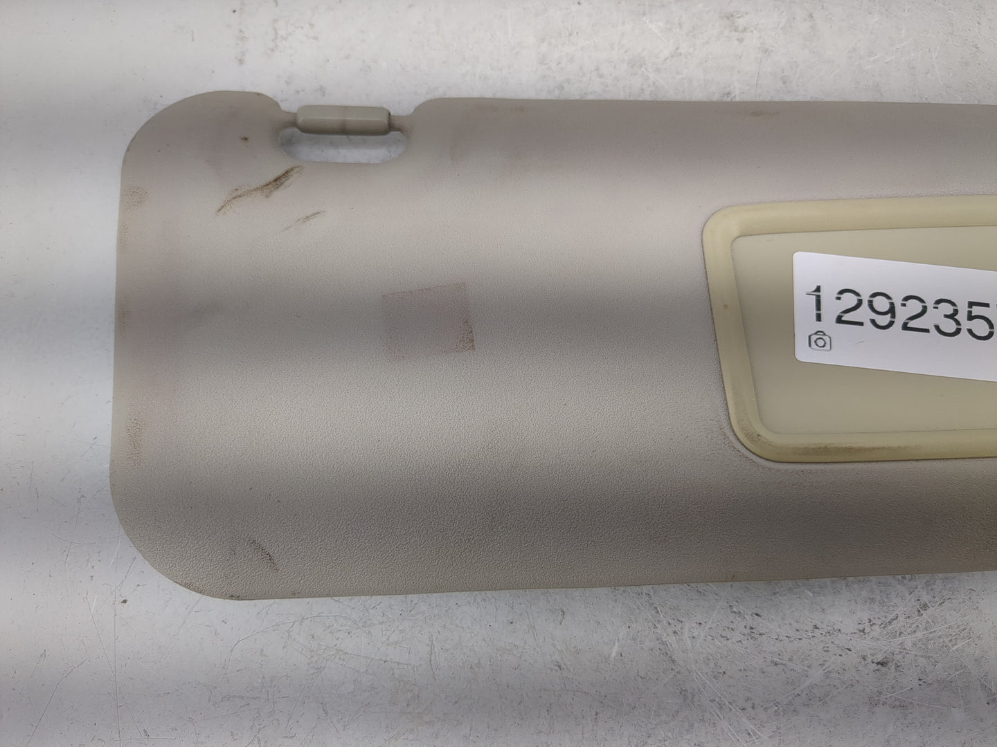 2010-2013 Mazda 3 Sun Visor Shade Replacement Passenger Right Mirror Fits Fits 2010 2011 2012 2013 OEM Used Auto Parts - Oem